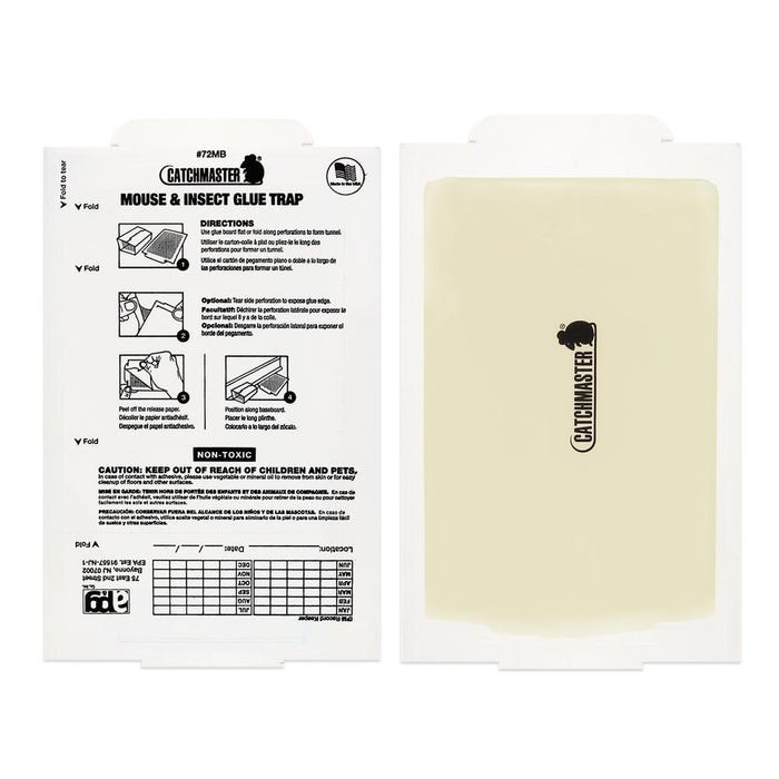 Catchmaster Sticky Trap Mice & Insects Peanut Butter Scent 72/BX 72MB