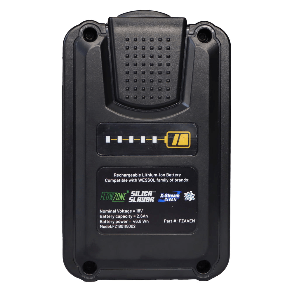 Batterie FlowZone 18V 2.6Ah | Rechargeable pour Pulvérisateur Storm 1G | L'exterminateur en ligne