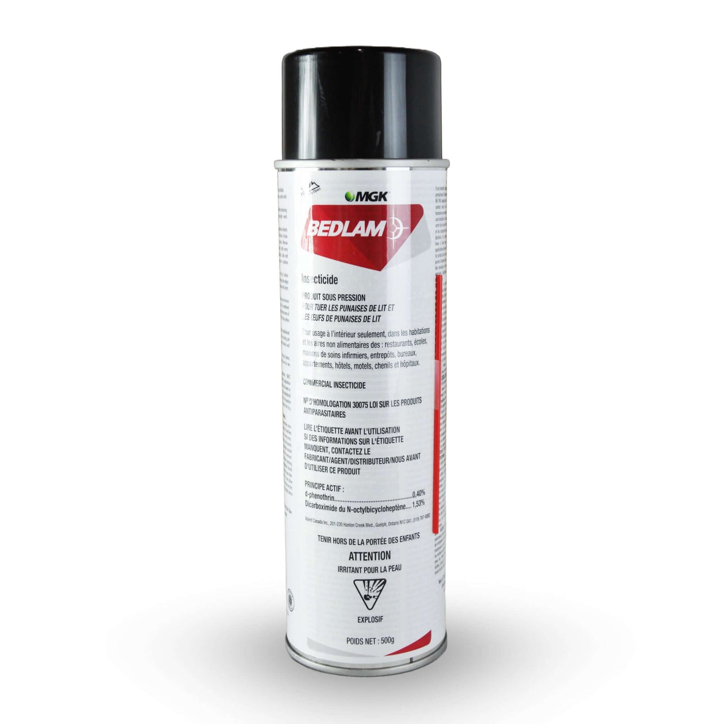 Bedlam Insecticide Punaises de Lit 17oz | Aérosol Fissures & Crevasses | L'exterminateur en ligne