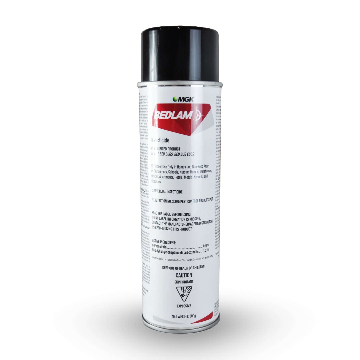 Bedlam Insecticide Punaises de Lit 17oz | Aérosol Fissures & Crevasses | L'exterminateur en ligne