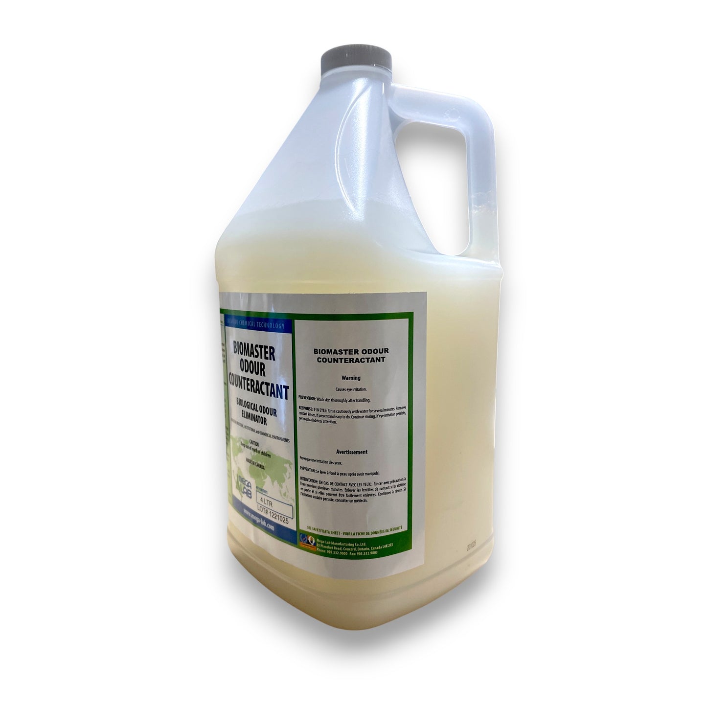 BIOMASTER – Désodorisant biologique, digesteur et nettoyant concentré