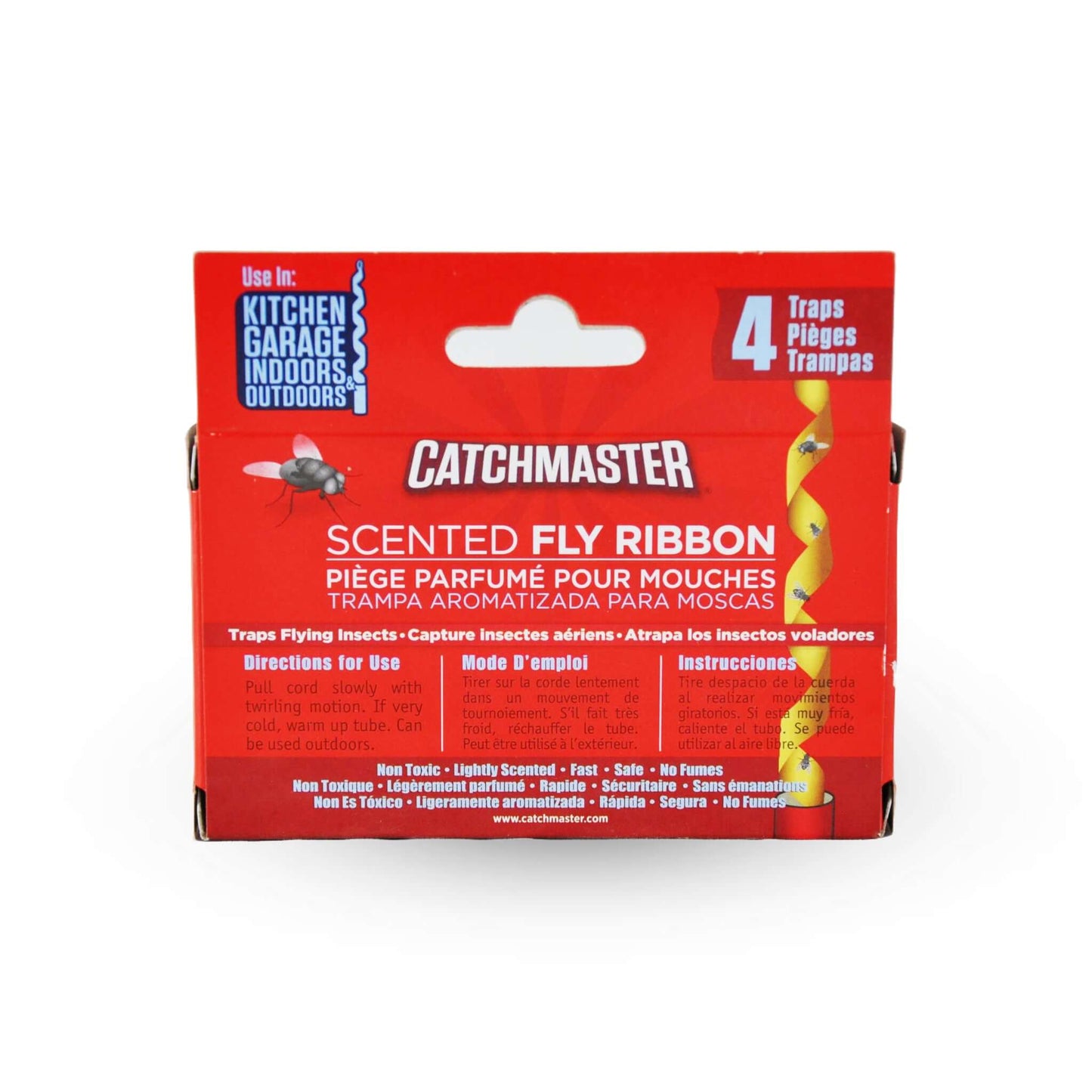 CATCHMASTER, Piège Parfumé pour Mouches Intérieur (Paquet de 4) | L'exterminateur en ligne