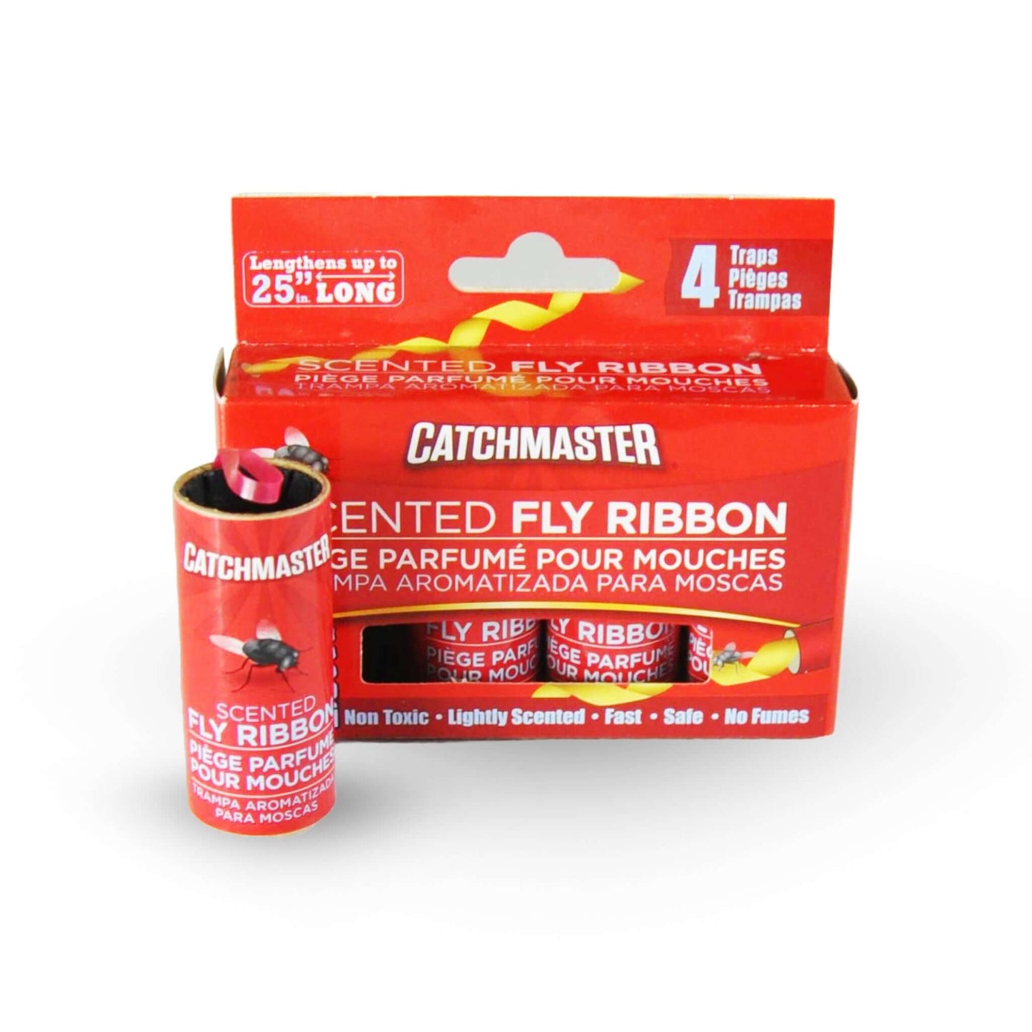 CATCHMASTER, Piège Parfumé pour Mouches Intérieur (Paquet de 4) | L'exterminateur en ligne