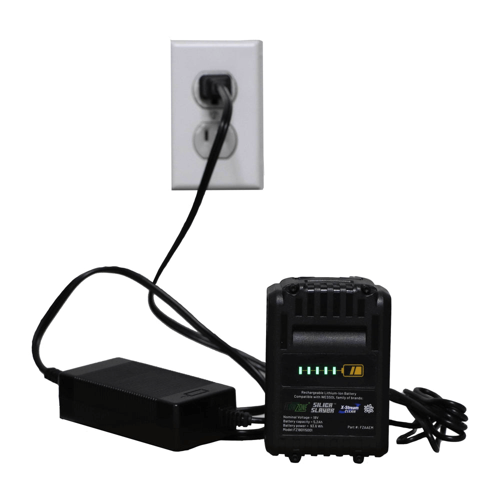 Chargeur de batterie FlowZone pour batterie 18V / 5,2Ah | L'exterminateur en ligne