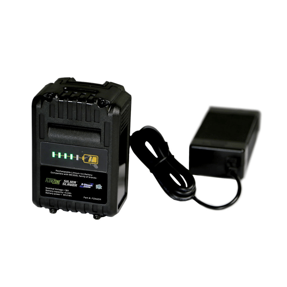 Chargeur de batterie FlowZone pour batterie 18V / 5,2Ah | L'exterminateur en ligne