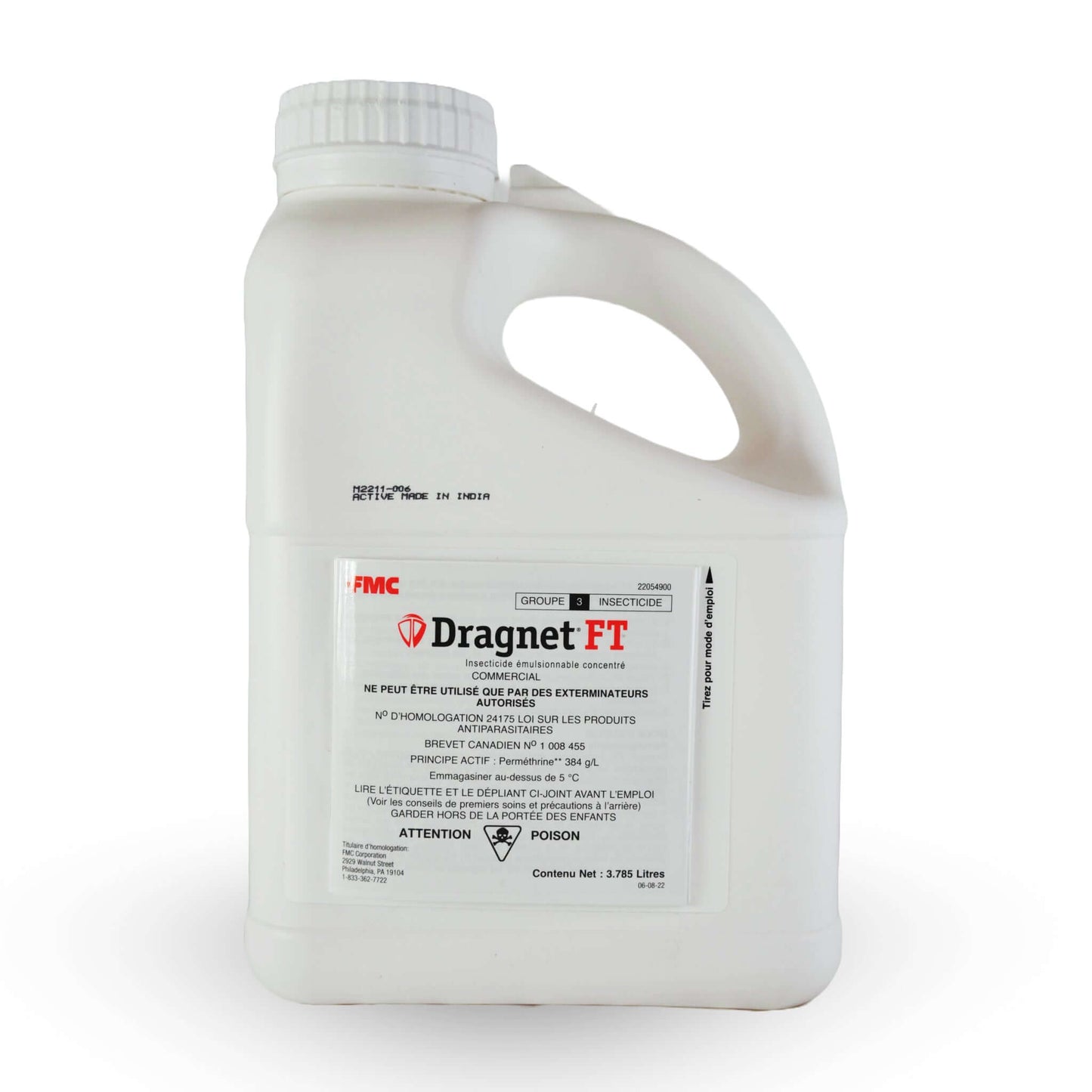 Dragnet FT EC Insecticides pyréthrinoïde (perméthrine) 3,78L | L'exterminateur en ligne