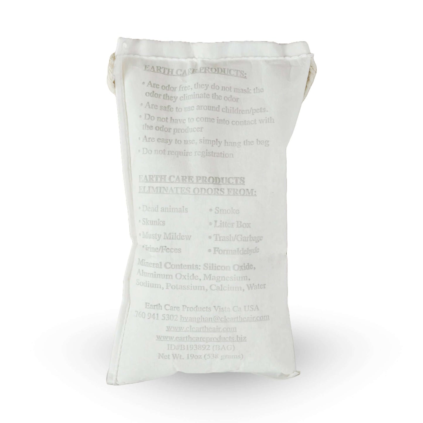 EARTHCARE, Sac Anti Odeur Efficace | L'exterminateur en ligne