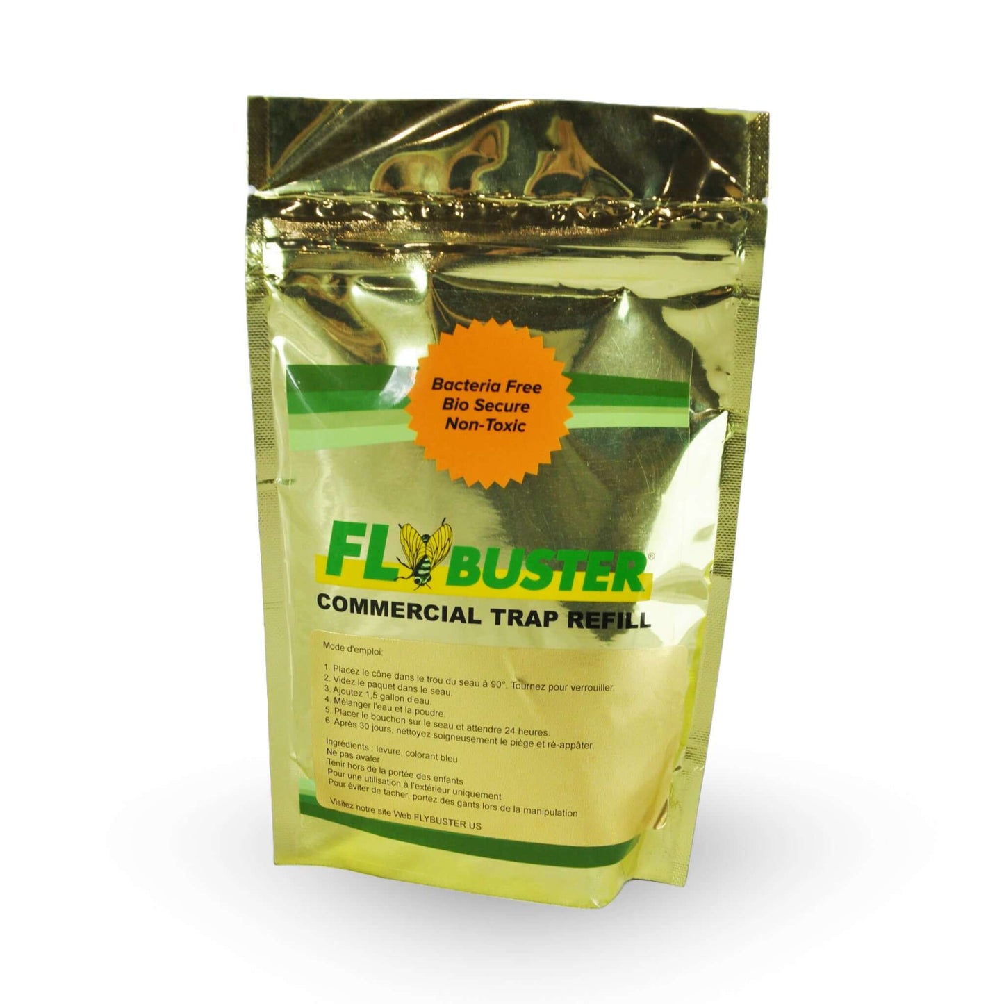 Piège à Mouches Extérieur Flybuster et Attractif 250G | L'exterminateur en ligne