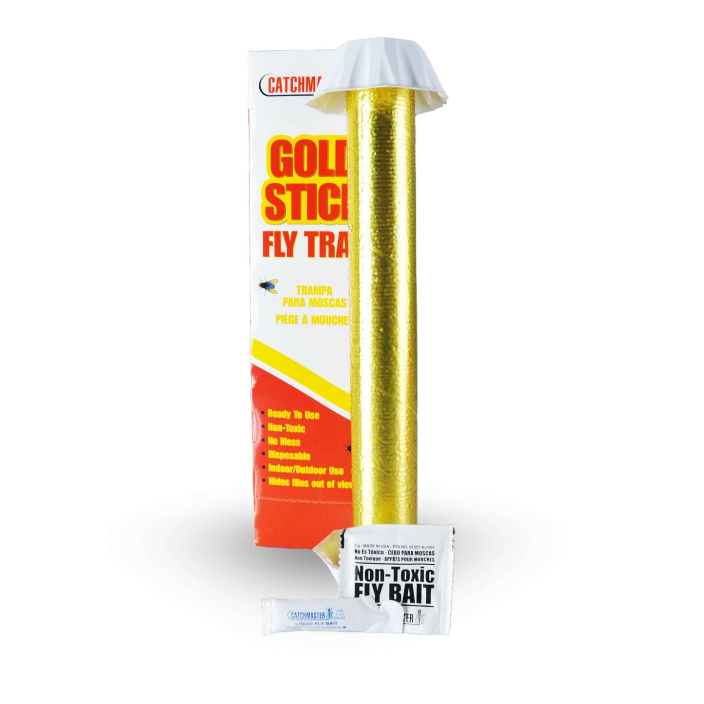 CATCHMASTER GOLD STICK, Piège à Mouches Intérieur | L'exterminateur en ligne