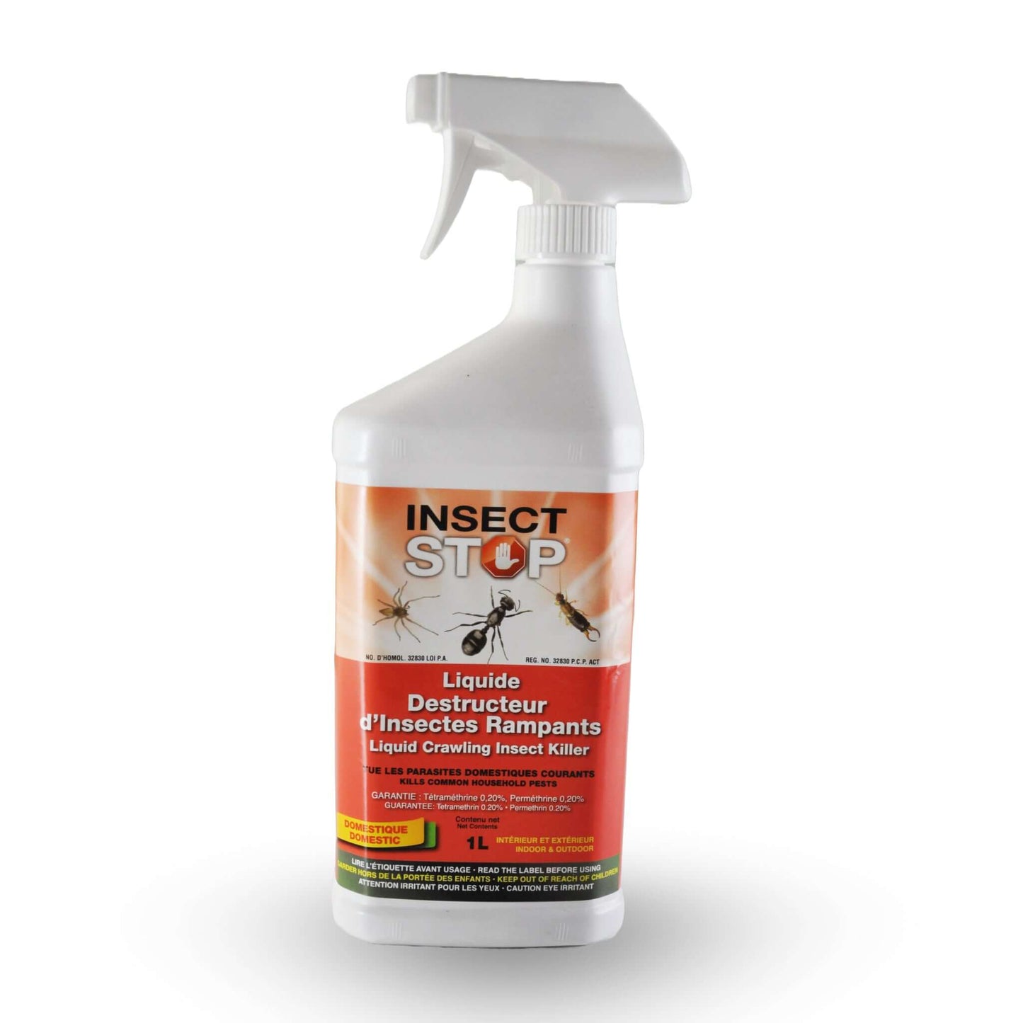 INSECT STOP, Liquide Destructeur d'Insectes Rampants | L'exterminateur en ligne