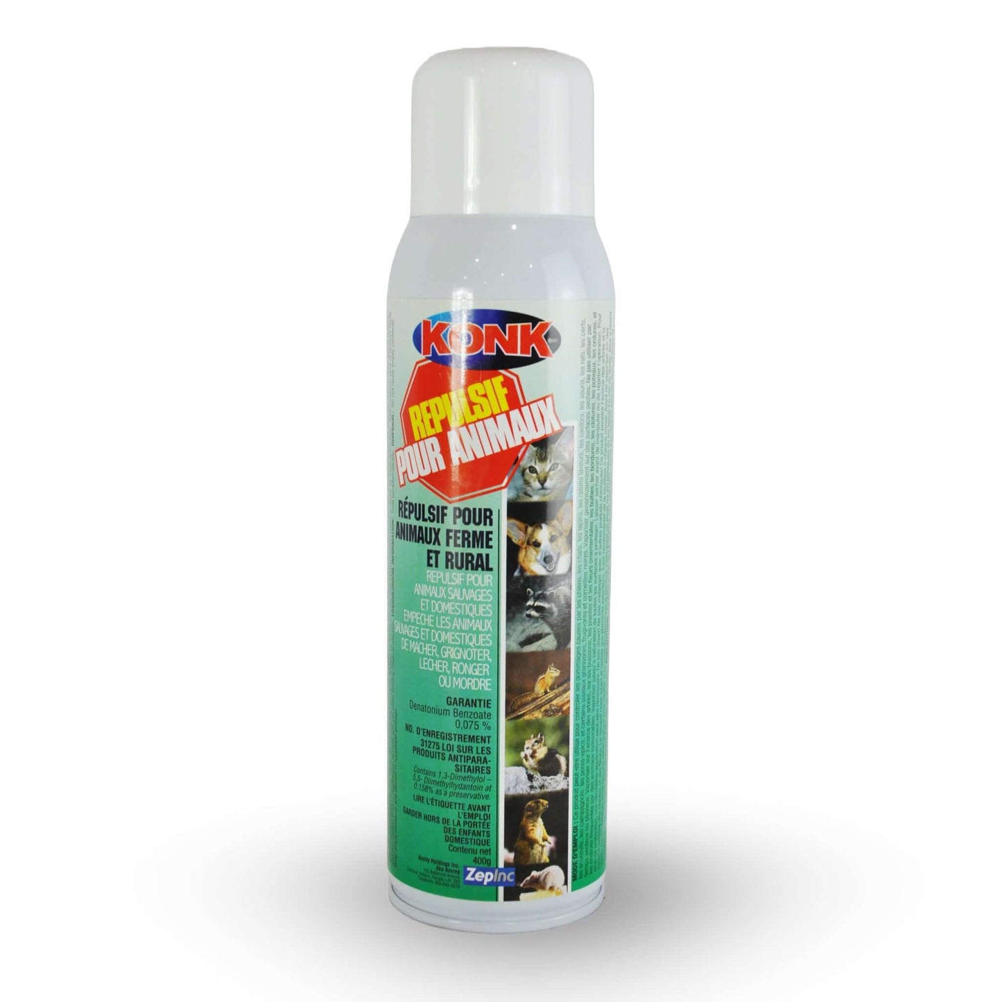 KONK, Répulsif pour Animaux Sauvages et Rongeurs qui Rongent 400g | L'exterminateur en ligne