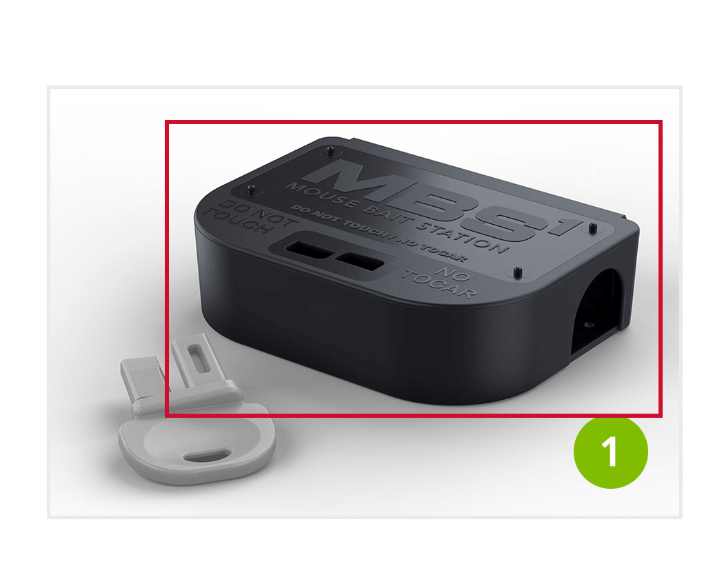 Station d'Appât pour Souris ou Insectes MBS1 | L'exterminateur en ligne