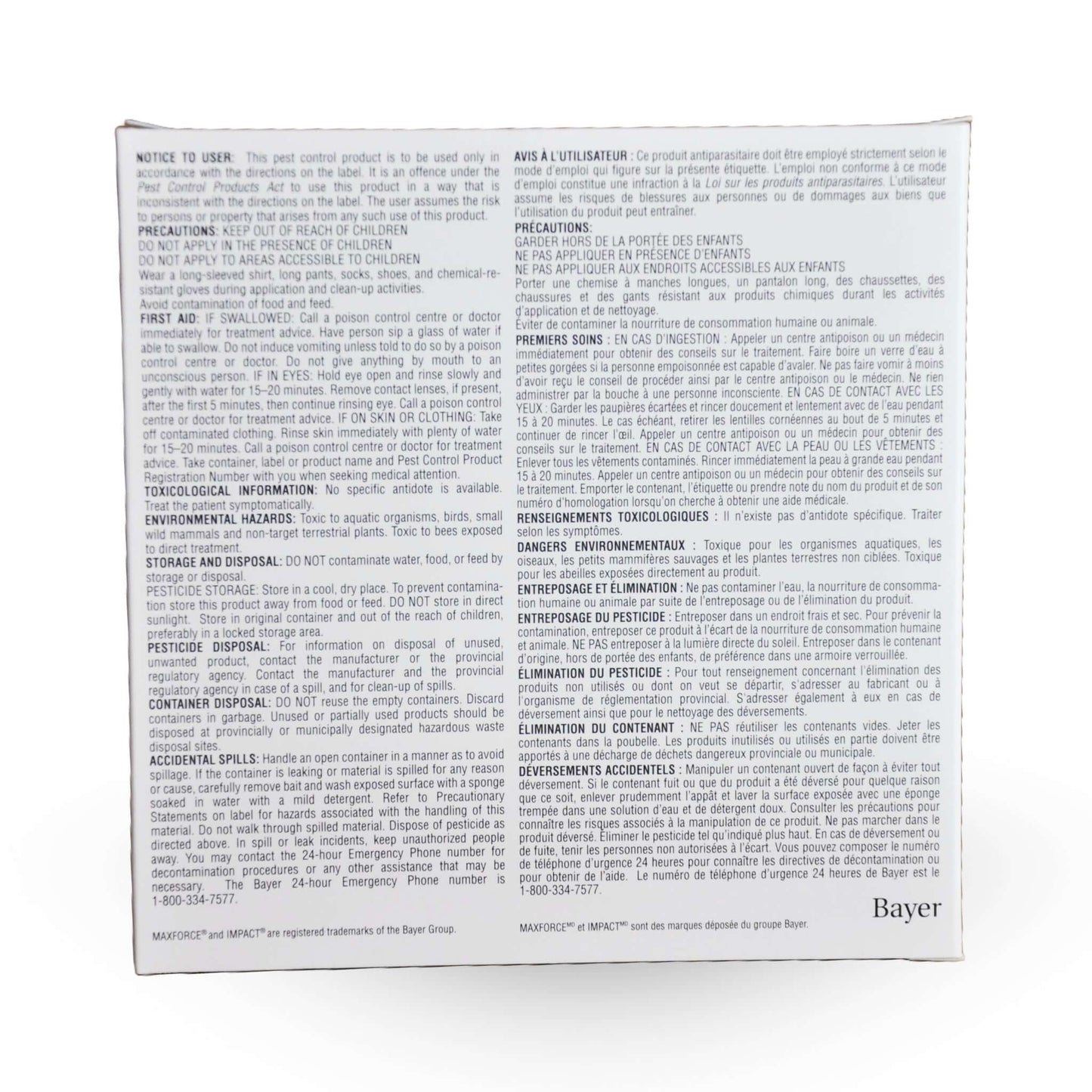 MaxForce Impact pour Coquerelles | L'exterminateur en ligne