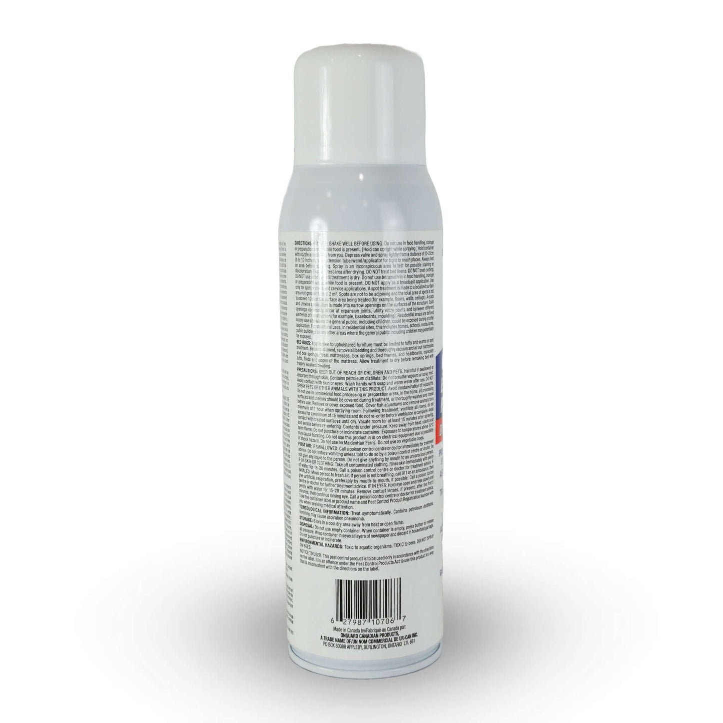 ONGUARD, Vaporisateur Éliminateur de Punaises de Lit 400g | L'exterminateur en ligne