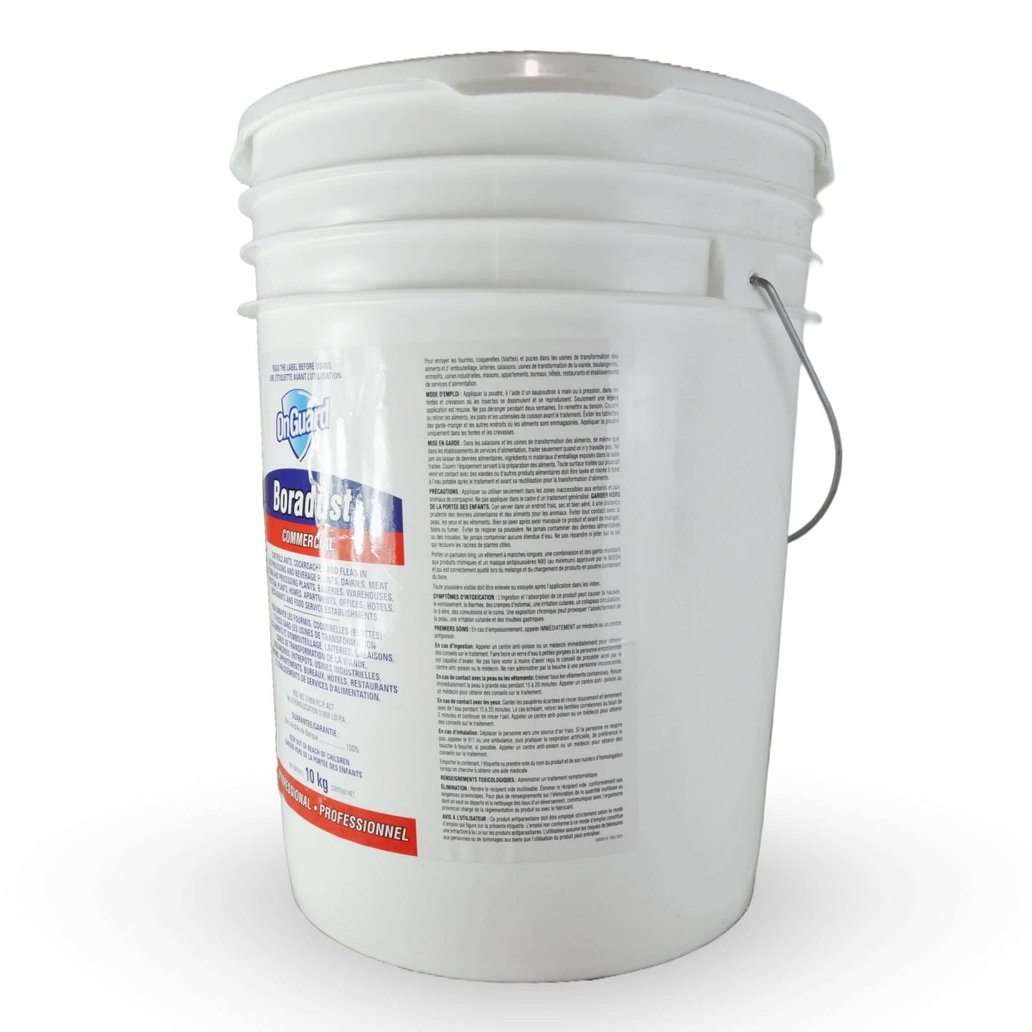 Boradust Onguard 10KG | Poudre Insecticide pour Fourmis, Cafards et Puces | L'exterminateur en ligne