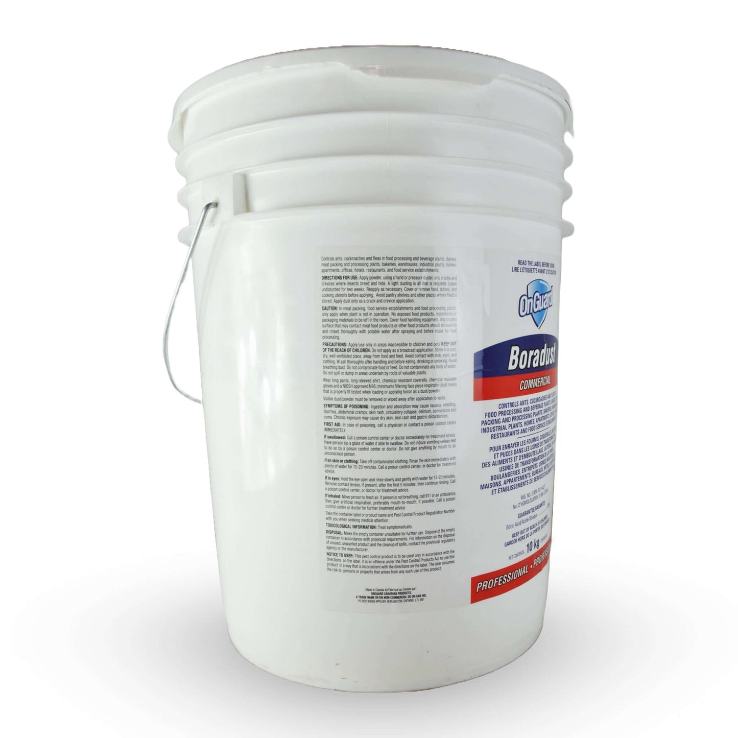 Boradust Onguard 10KG | Poudre Insecticide pour Fourmis, Cafards et Puces | L'exterminateur en ligne