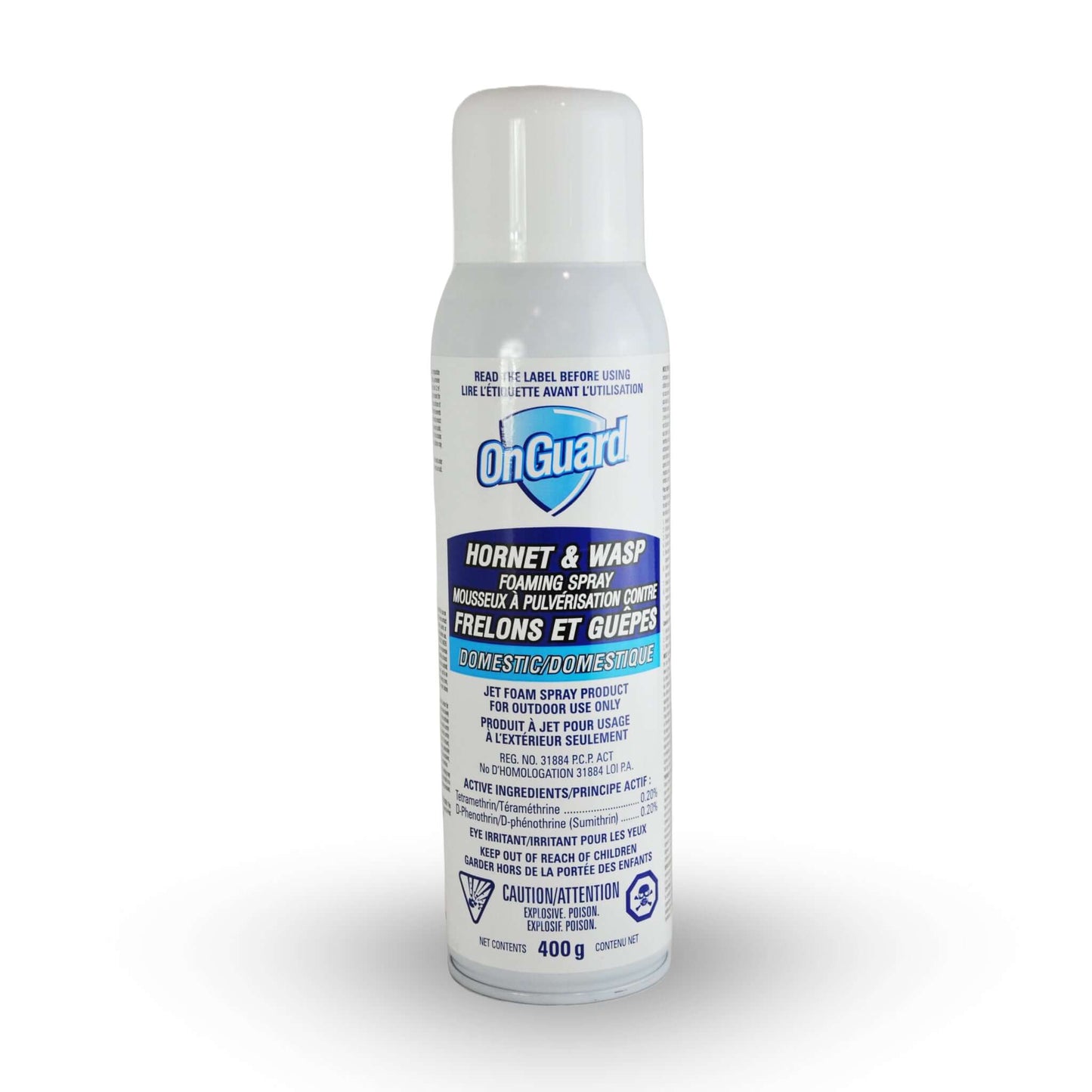 Onguard Spray Moussant Frelon & Guêpe 400G | L'exterminateur en ligne
