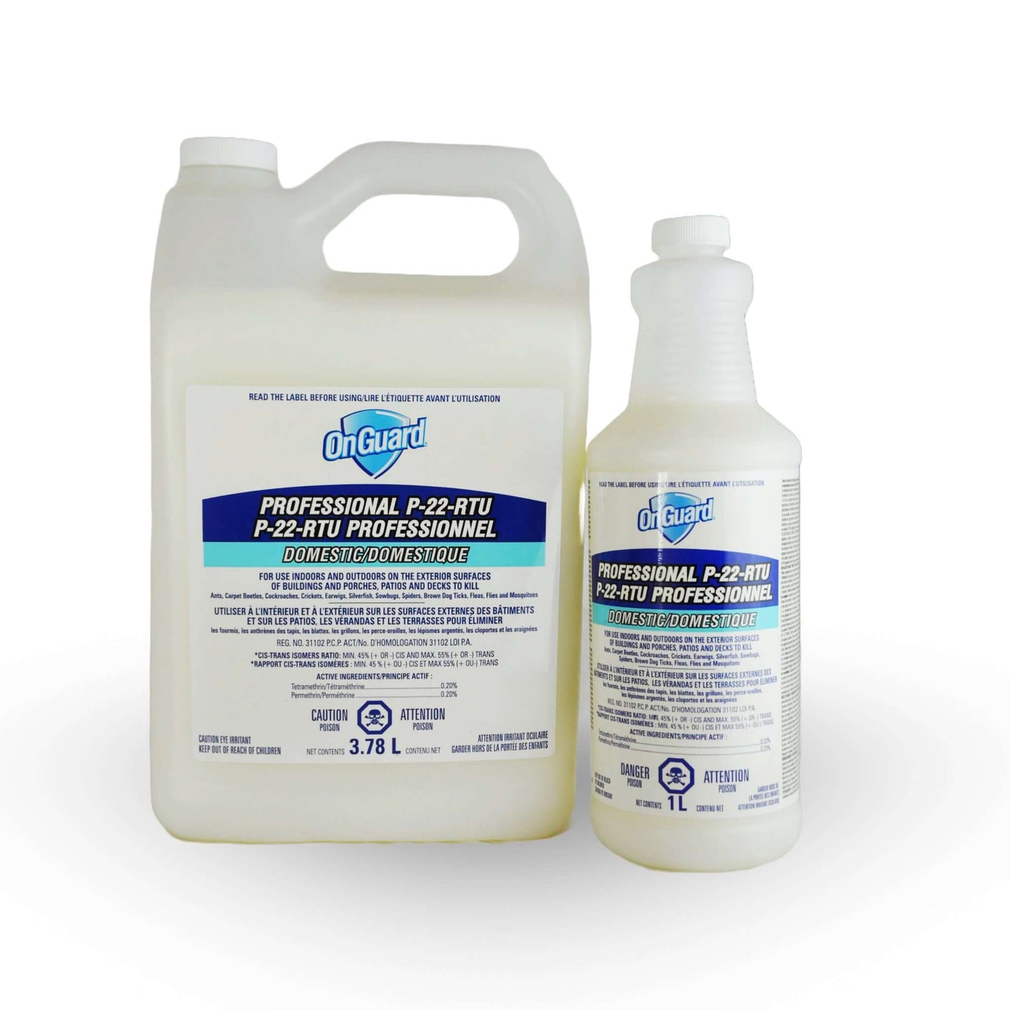 ONGUARD, Insecticide Résiduel Professionnel P-22 RTU | L'exterminateur en ligne