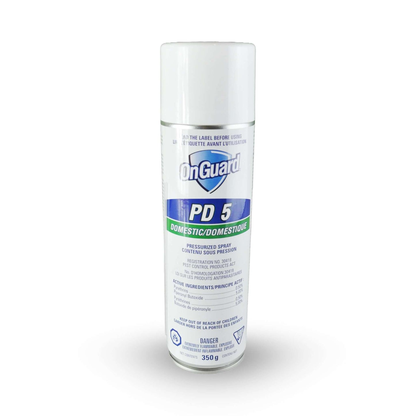 ONGUARD PD 5, Vaporisateur Domestique Sous Pression Insectes Volants et Rampants | L'exterminateur en ligne
