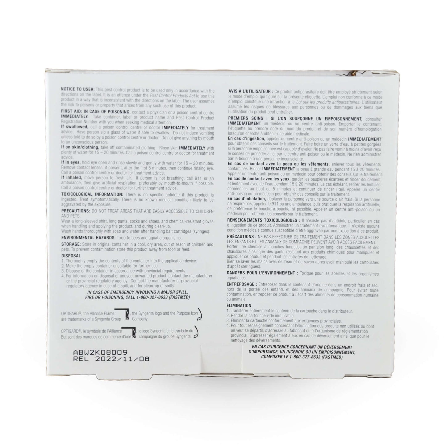 Optiguard Appât en Gel pour Fourmis | L'exterminateur en ligne