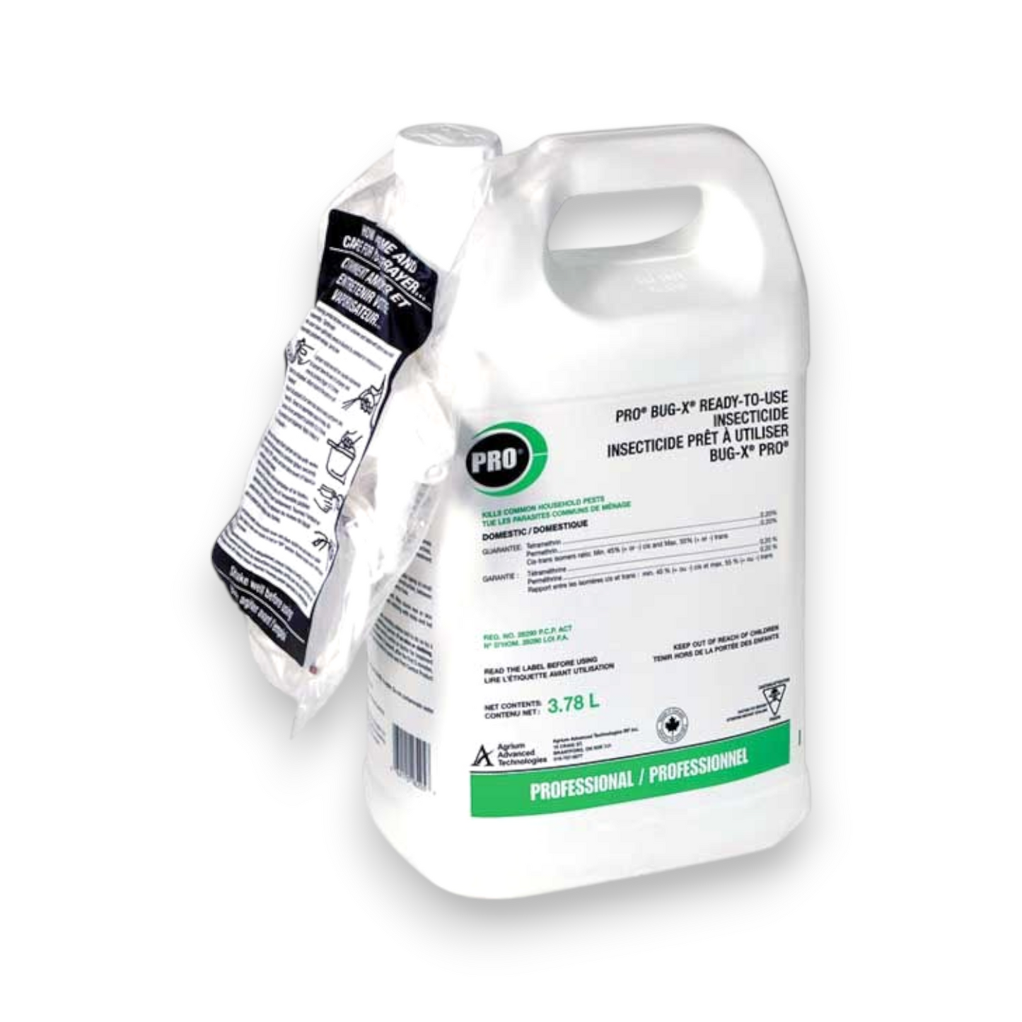 Pro Bug-X Insecticide Prêt-à-l'Emploi 3,78L