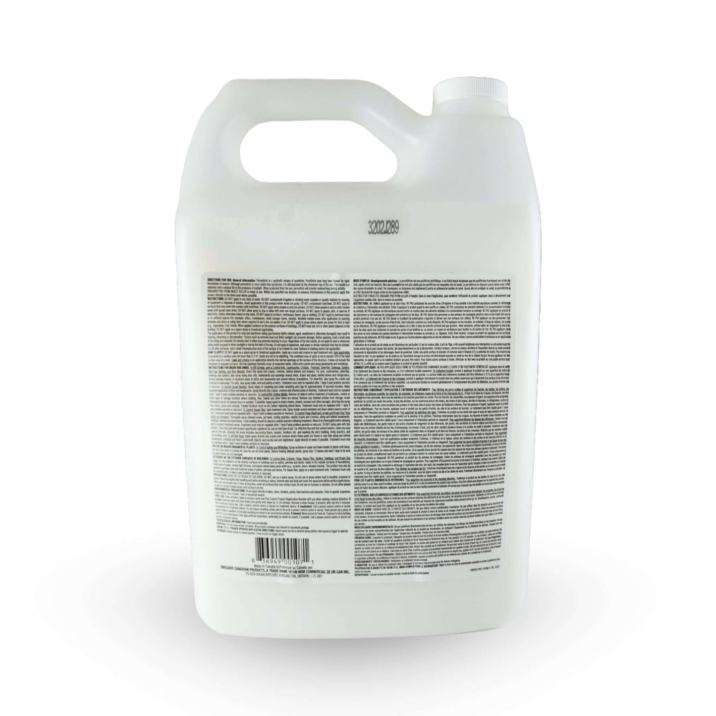 ONGUARD, Pro-perm Domestique Destructeur d'Insectes 3.78 L | L'exterminateur en ligne