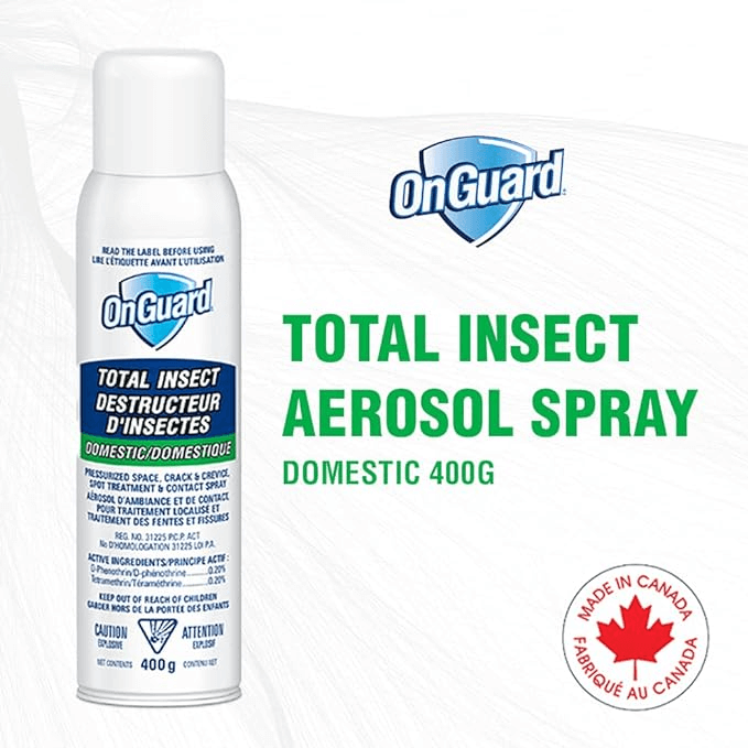 ONGUARD, Pulvérisateur Total Insectes 400G | L'exterminateur en ligne