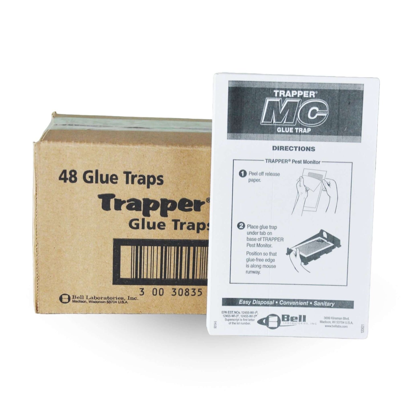 TRAPPER MC, Piège Collant au Moniteur Antiparasitaire Trapper | L'exterminateur en ligne