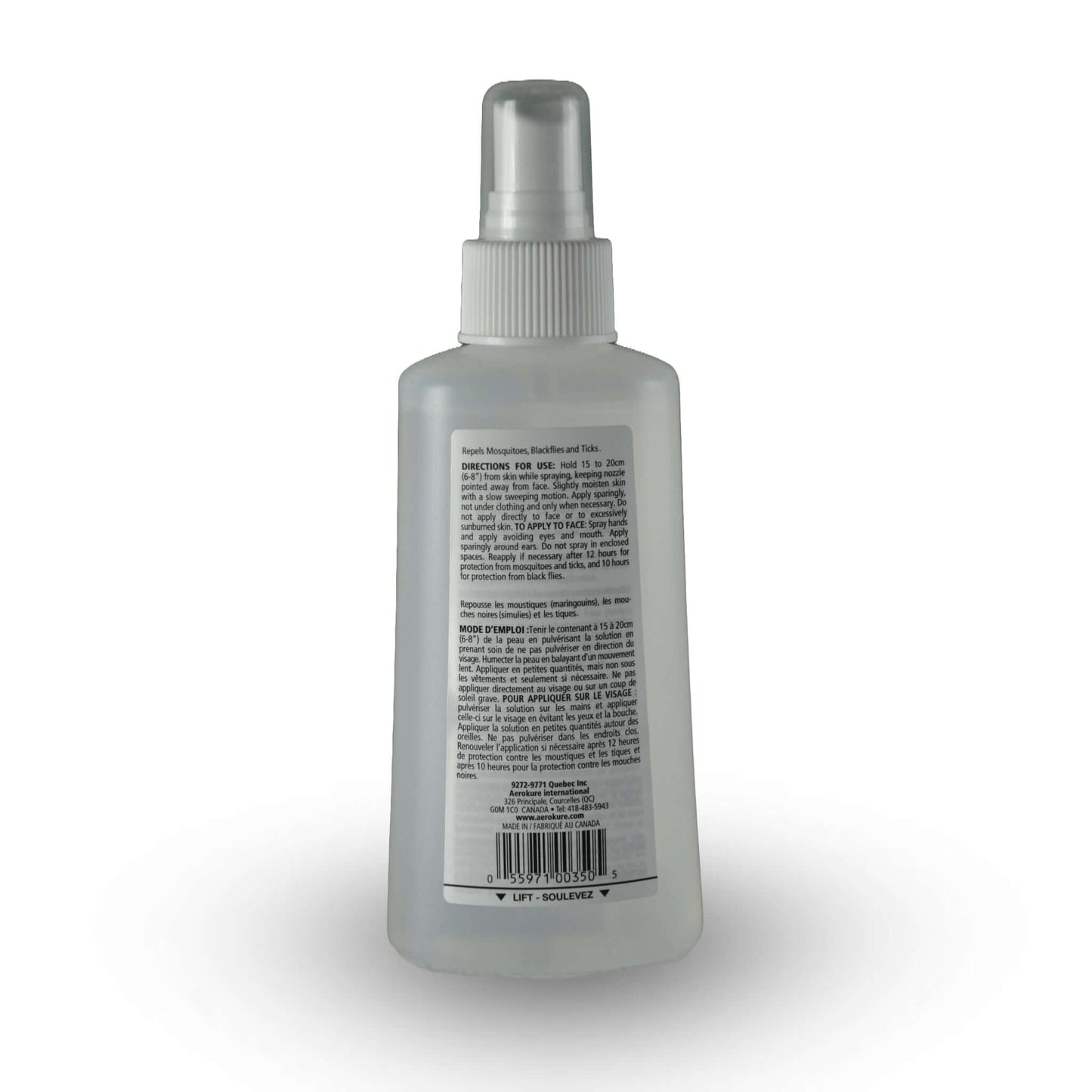 UNGAVA, Chasse-Moustique Icaridine 20% 150ml Sans Deet | L'exterminateur en ligne