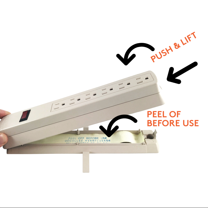 BEAPCO Power Strip | 6-Outlet Bed Bug Detector
