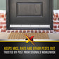 Xcluder Versa-Line Sweep - Rodent Proof Door Sweep, Mill Finish, 36'', No Cover
