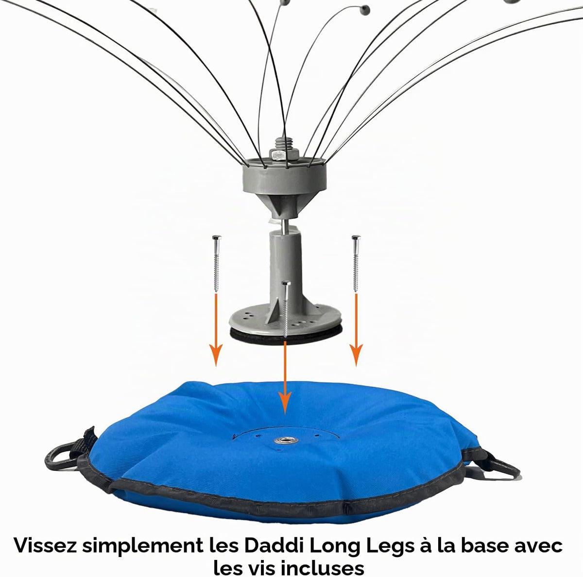 Base de sac de sable en toile pour bateaux – Compatible Daddi Long Legs, sans sable ou avec sable