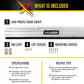 Xcluder Low Profile Aluminum Door Sweep 36'' – Rodent Proof Door Bottom