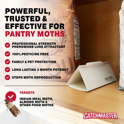 CATCHMASTER, Sticky Trap for Indian Meal Moths