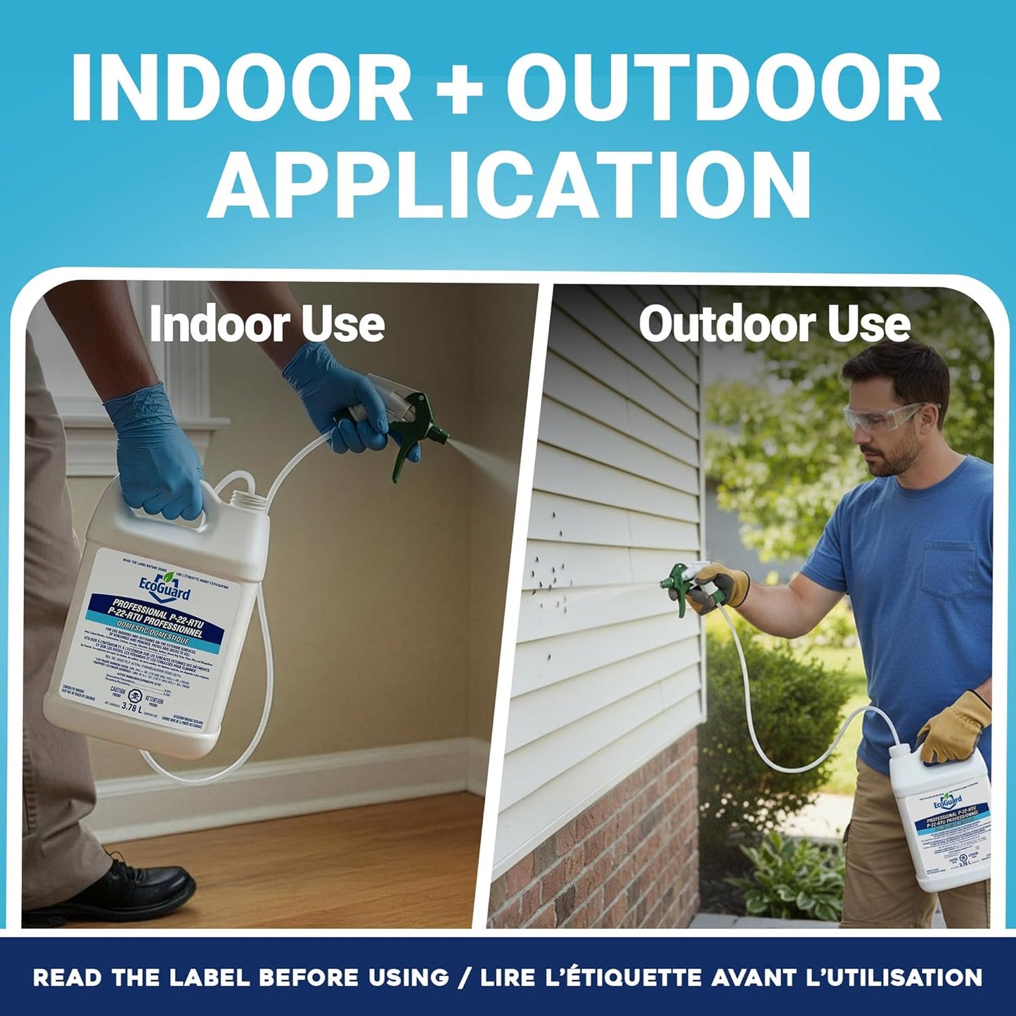Professional Insecticide Kit – ECOGUARD P-22 Ecoguard + Evika 1.5L Sprayer