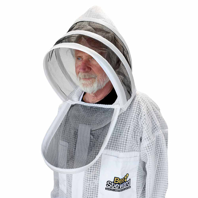 Dancing Bee Yard Manager – Combinaison d'apiculture aérée en polycoton trois couches