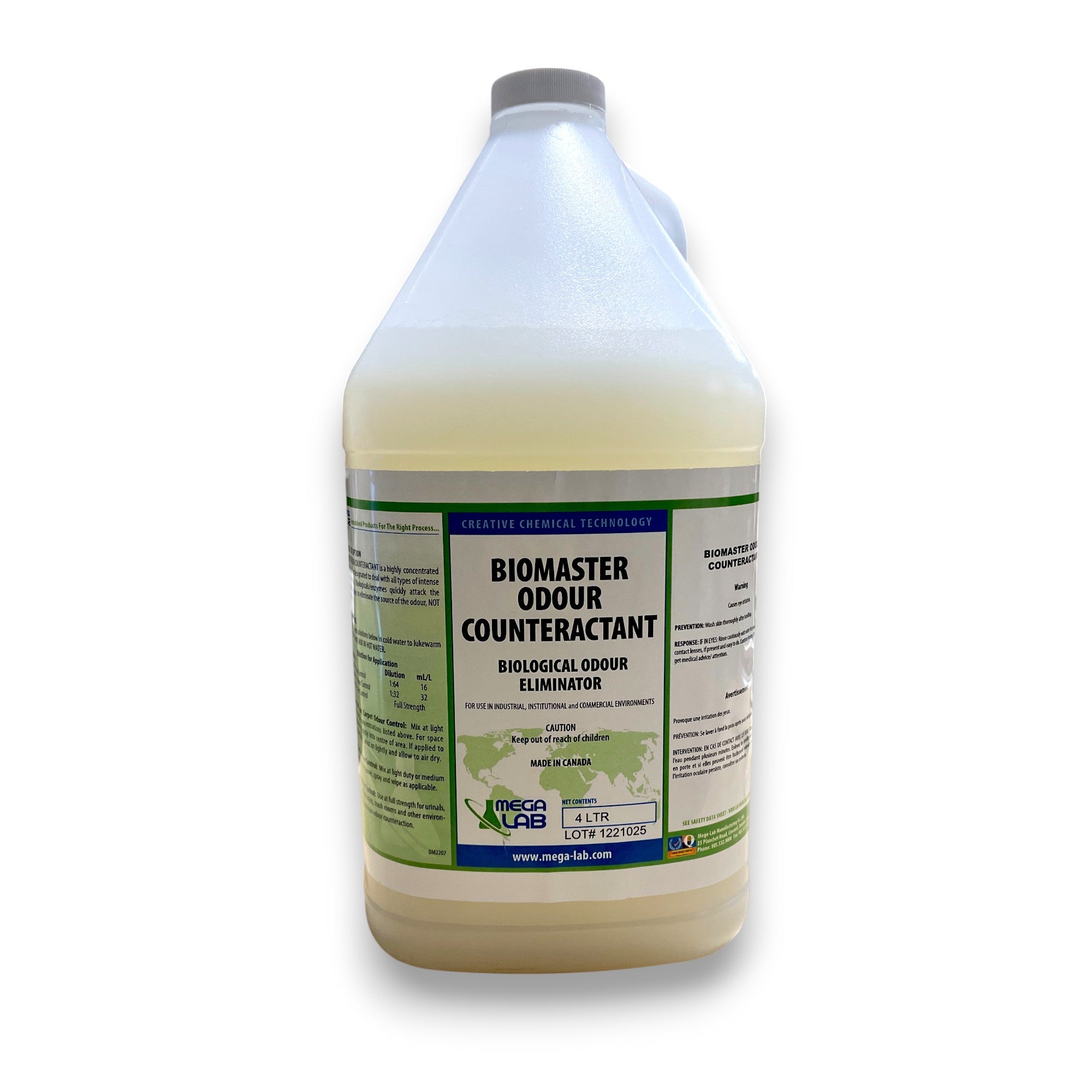 BIOMASTER – Biological deodorizer, digester and concentrated cleaner