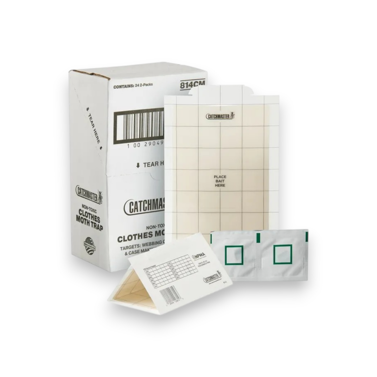 Catchmaster - Clothes Moth Traps, 2 Traps Pack