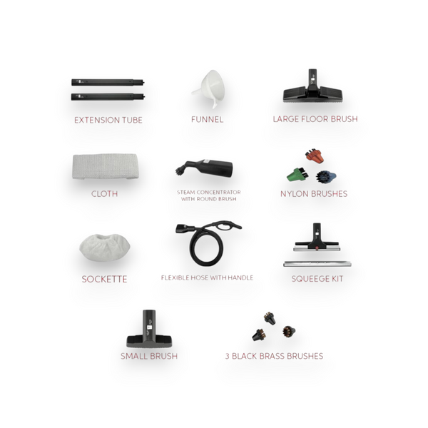 Polti Cimex Eradicator – Complete cleaning kit for steam cleaners