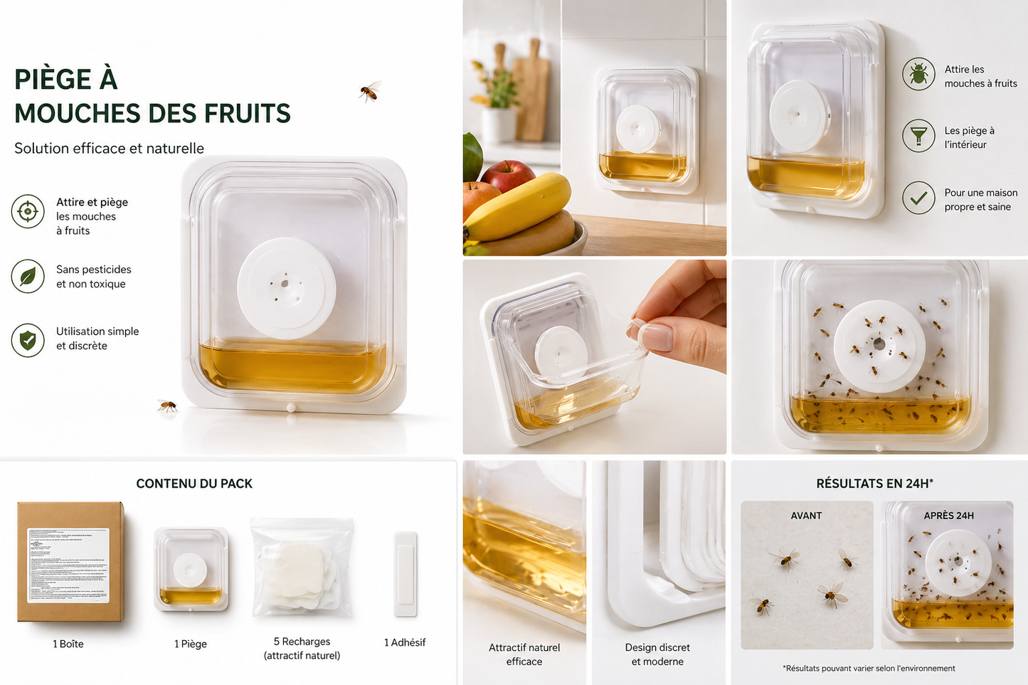 Onguard Commercial Fruit Fly Trap – Box of 12