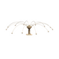 Daddi Long Legs 6' and 8' with mounting base, visual bird repellent