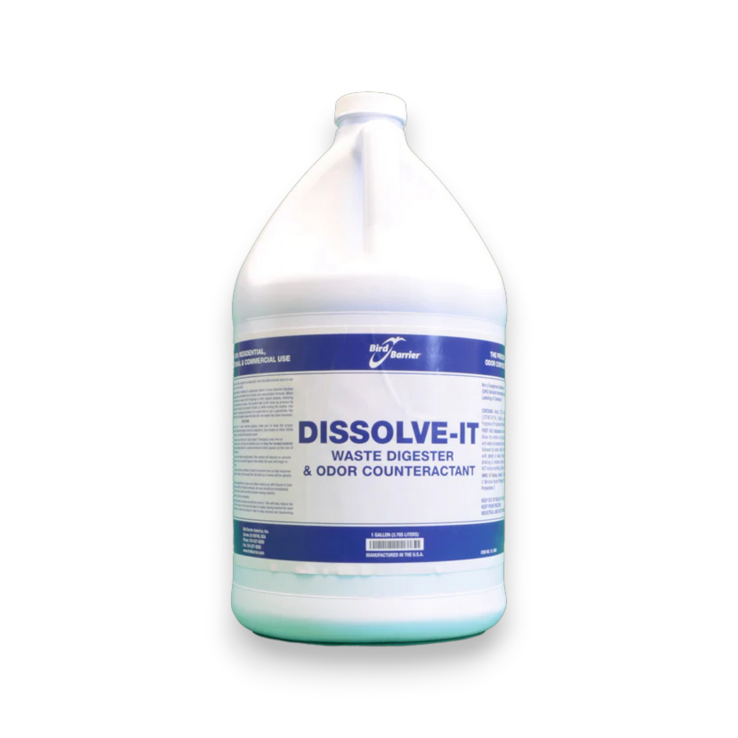 Dissolve-It – Bird Droppings Cleaner and Dissolver 3.78 L