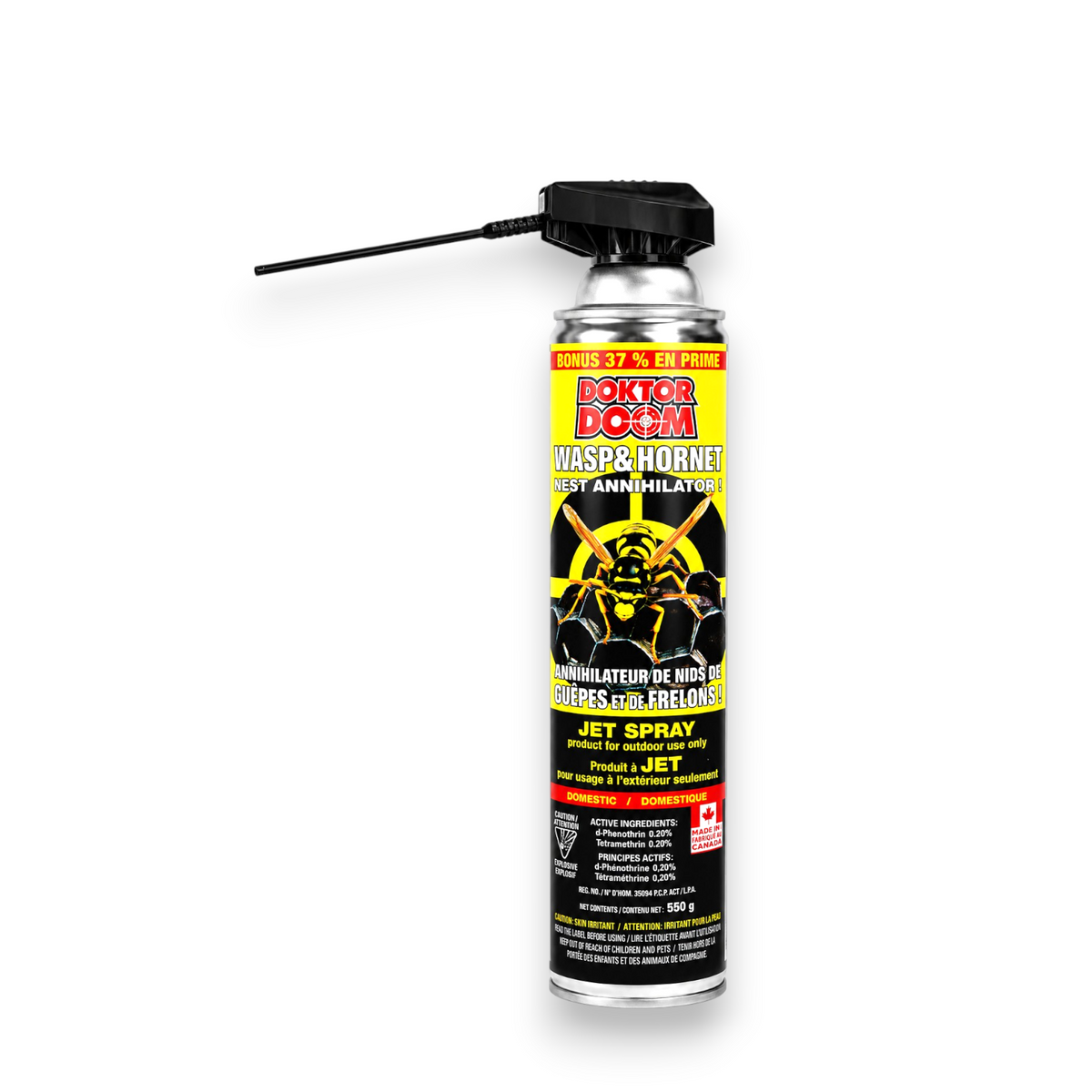 Wasp nest killer kit