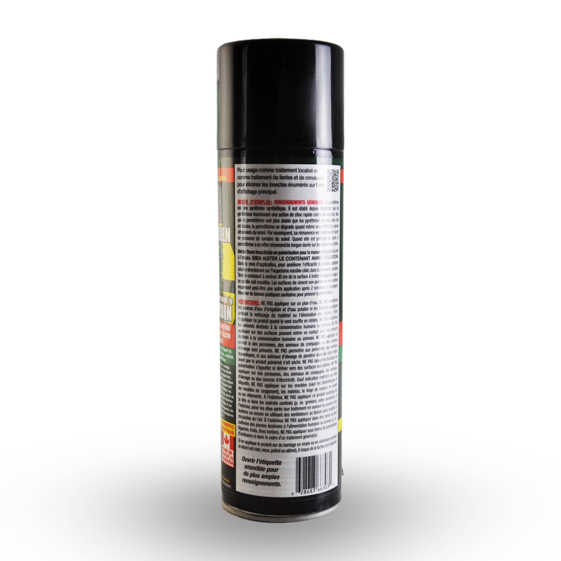 Doktor Doom Spray Anti-Insectes pour Maison et Jardin 515G