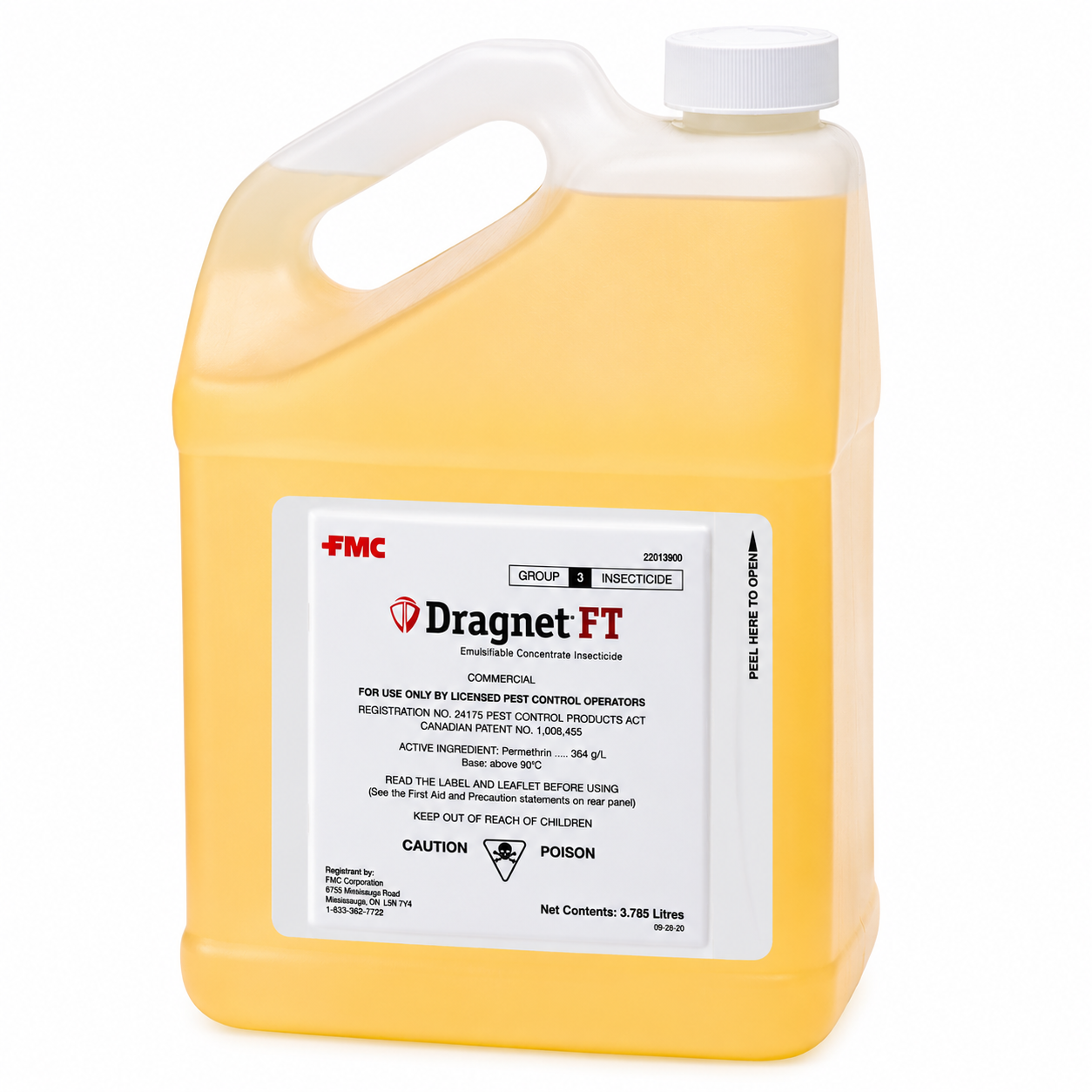 Dragnet FT EC 3,78 L – Insecticide professionnel (perméthrine, pyréthrinoïde) 