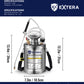EXTERA Stainless Steel Pressure Sprayer | Chemical Resistant