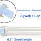 Flyweb 9W 9'' EL-22 bulb