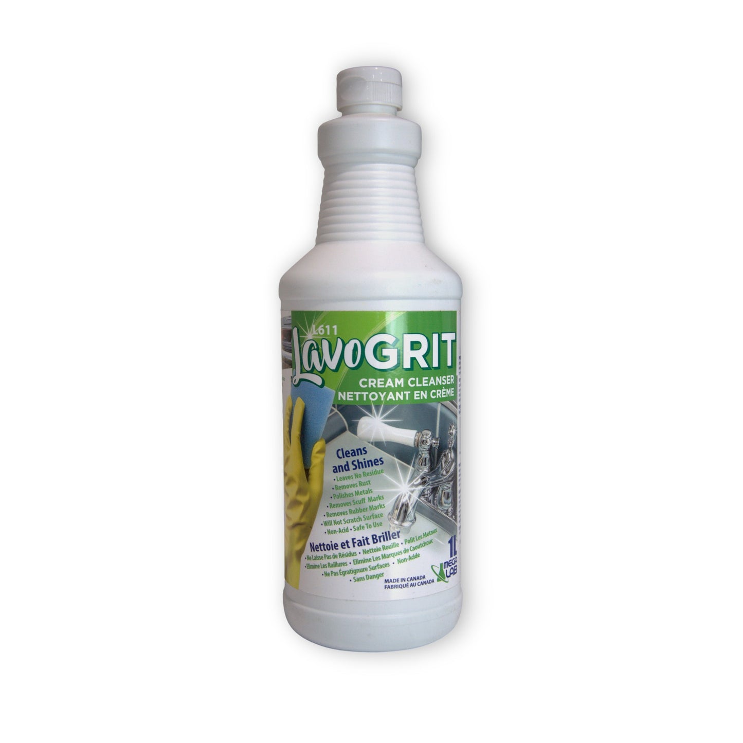 LAVOGRIT – Cleaning and polishing cream for hard surfaces, bacteriostatic and deodorizing