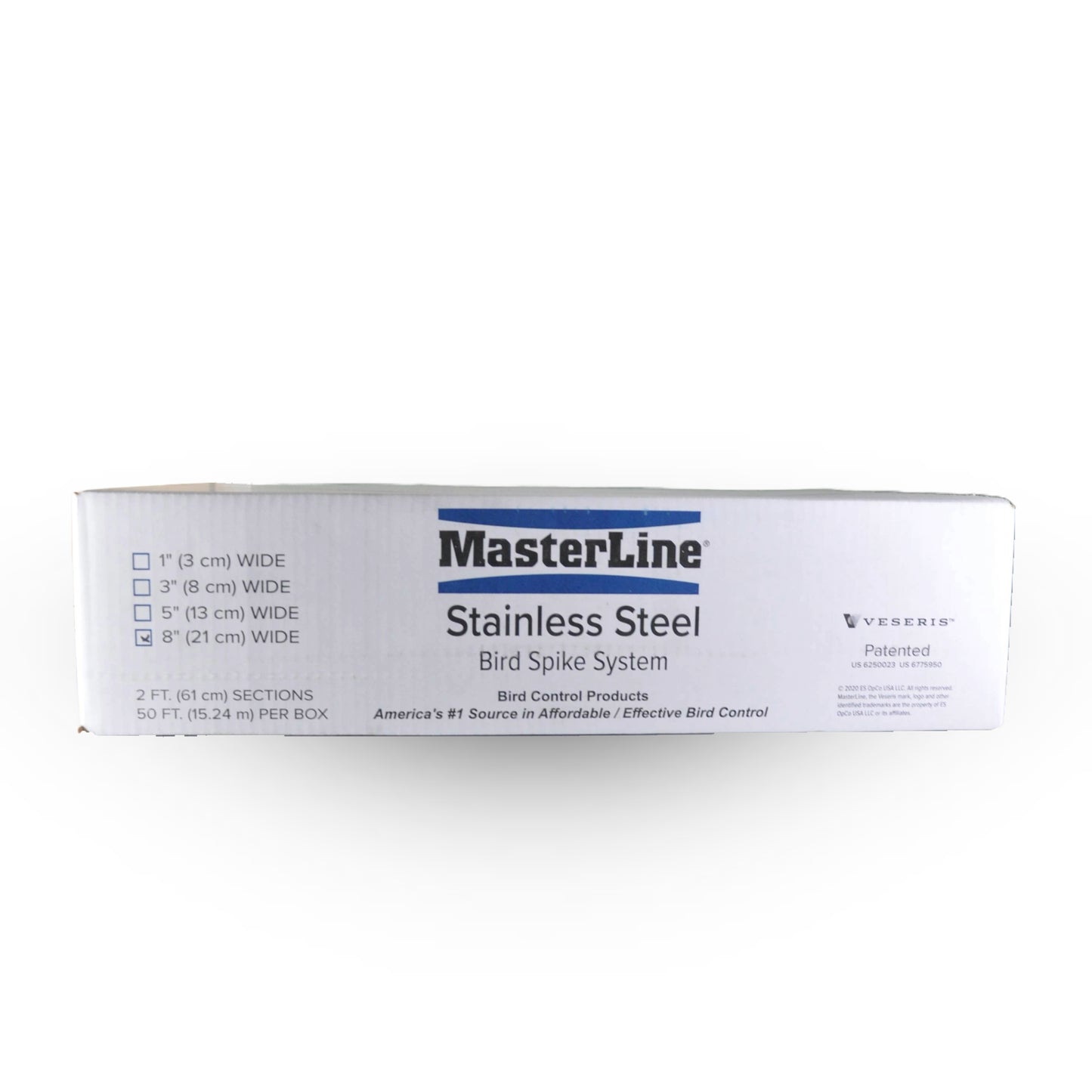 MASTERLINE, Pic Anti-Oiseau en Acier Inoxydable 2'