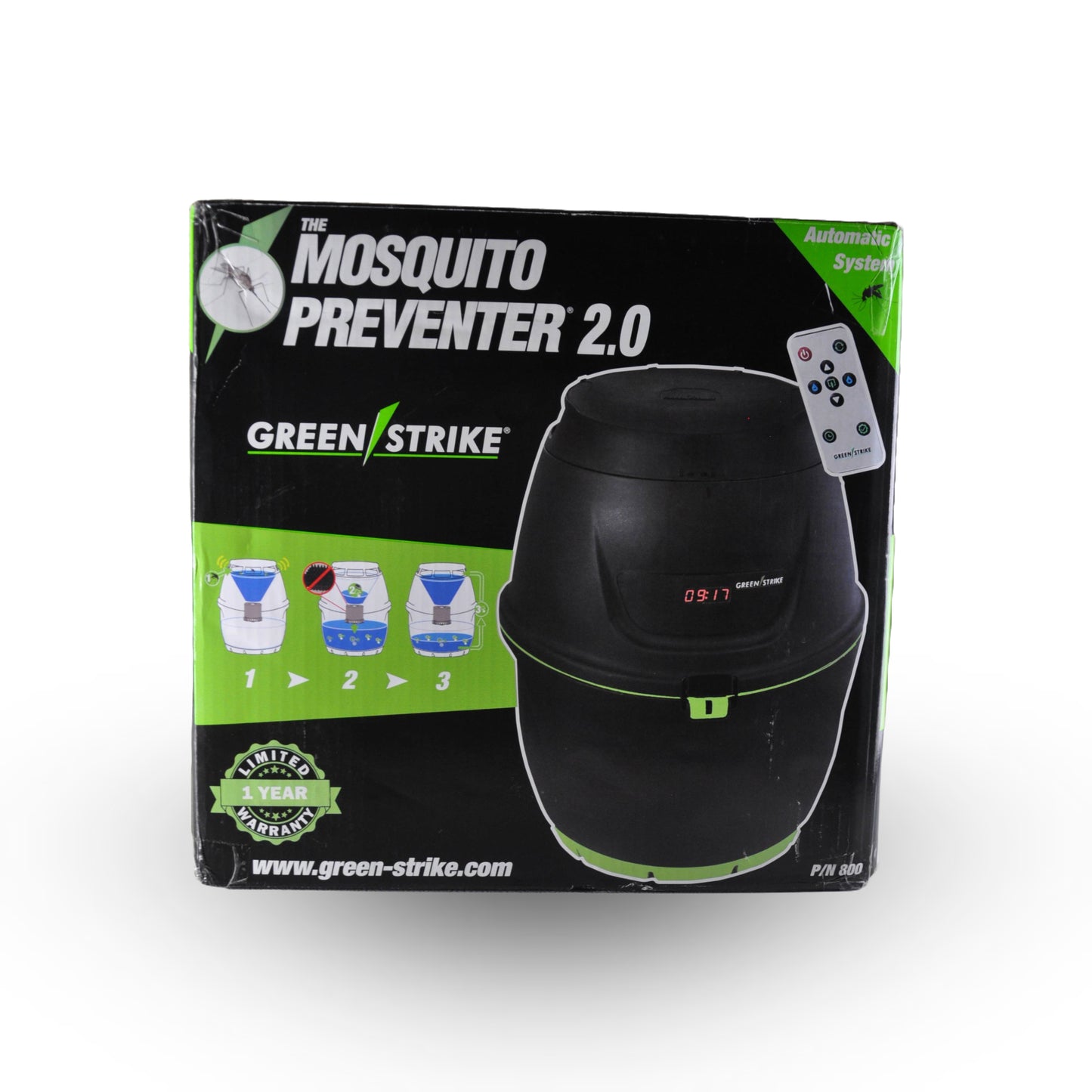 GREENSTRIKE, Anti-moustiques automatique 2.0 800CU